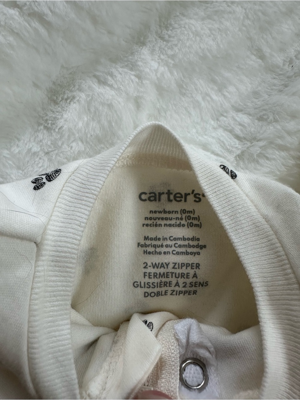 carters nb footed sleeper - Picture 2 of 2